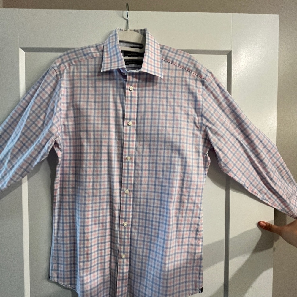 Black Brown 1826 slim fit non-iron
